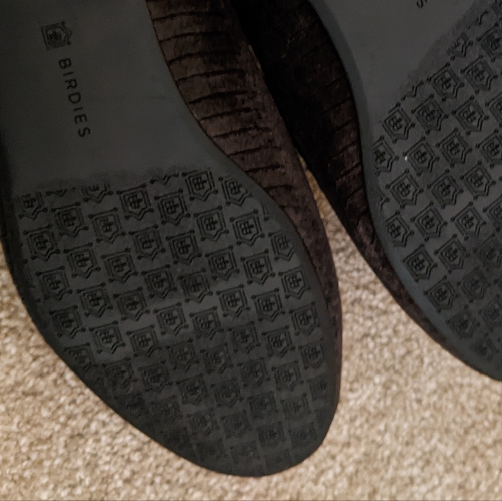 Birdies Charcoal Python Embossed Starling Loafer … - image 7